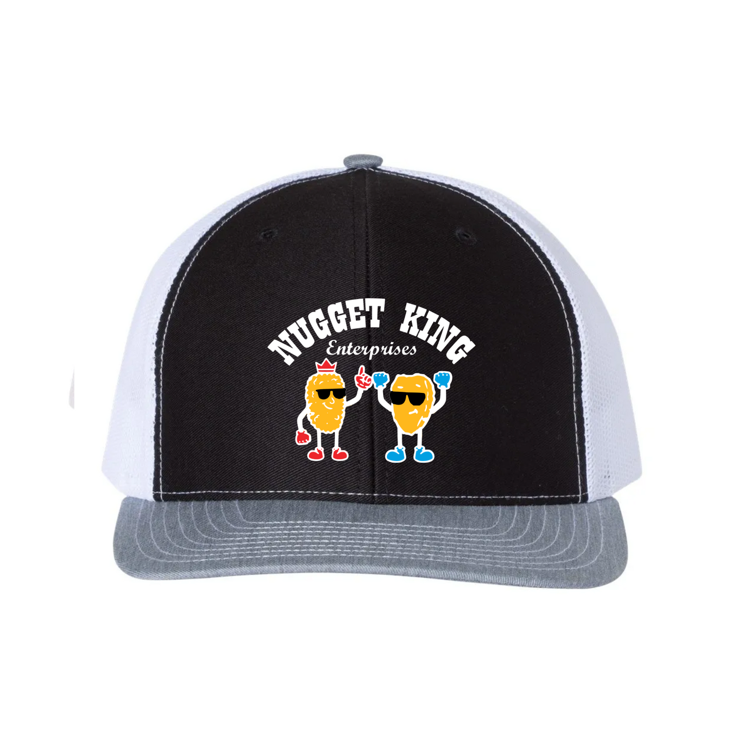 Nugget King Embroidered Richardson 112 Trucker Hat