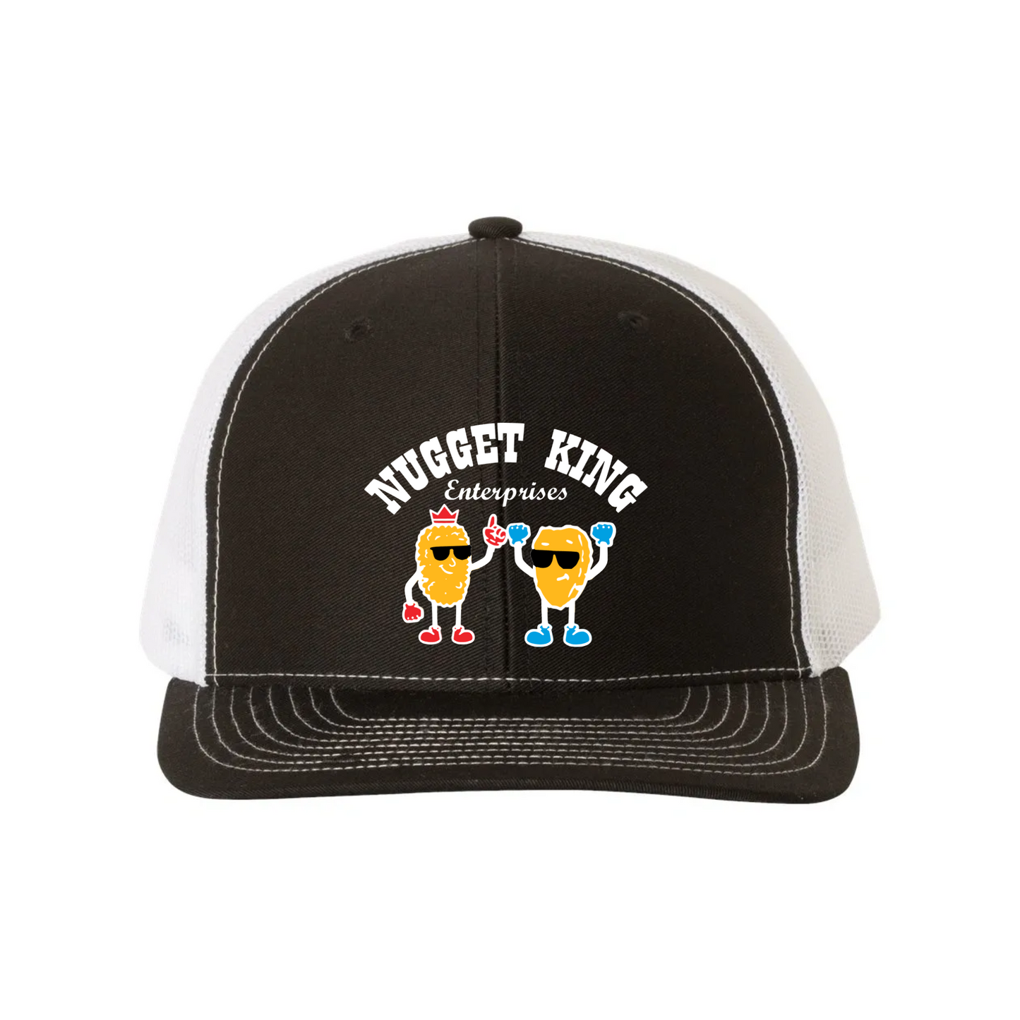 Nugget King Embroidered Richardson 112 Trucker Hat