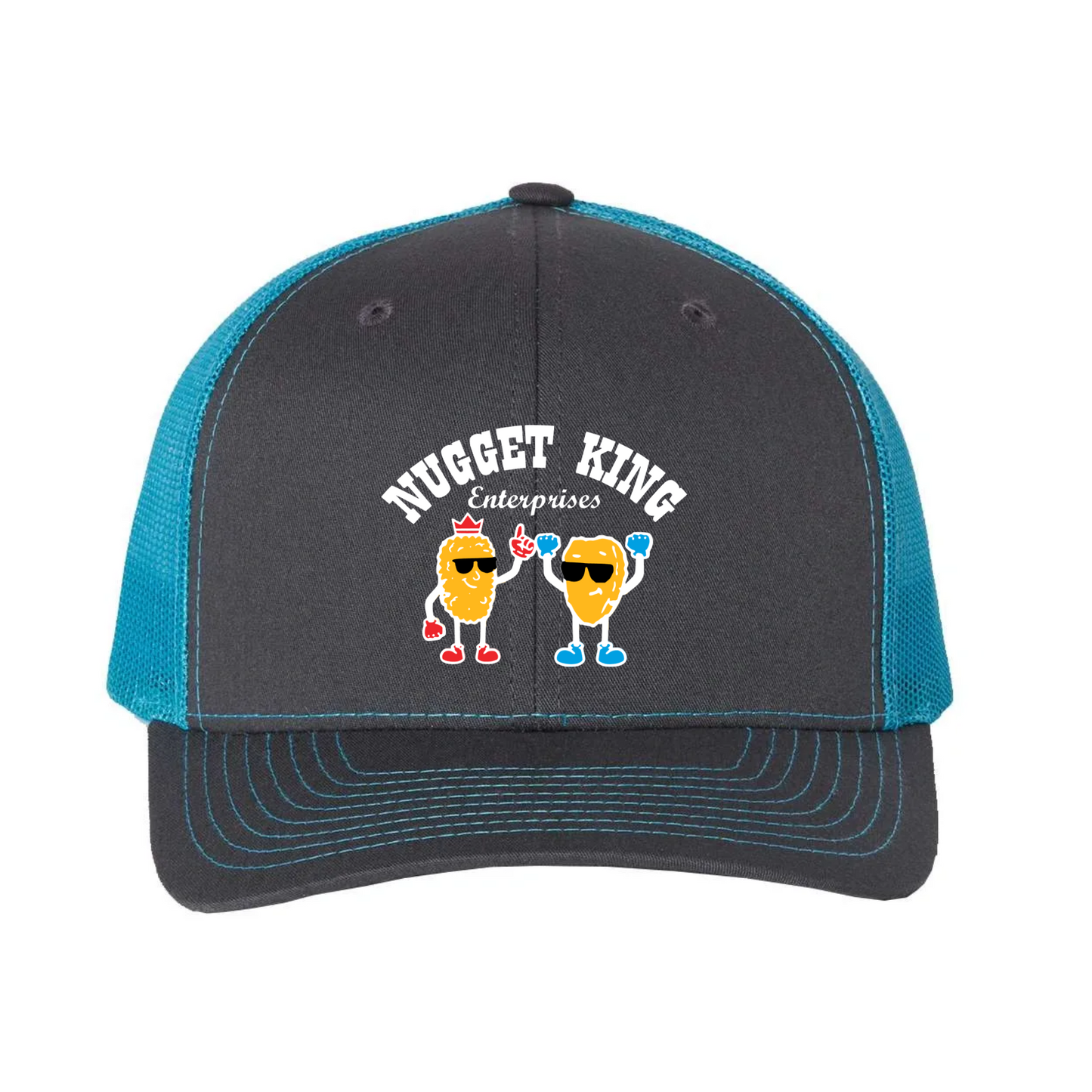 Nugget King Embroidered Richardson 112 Trucker Hat