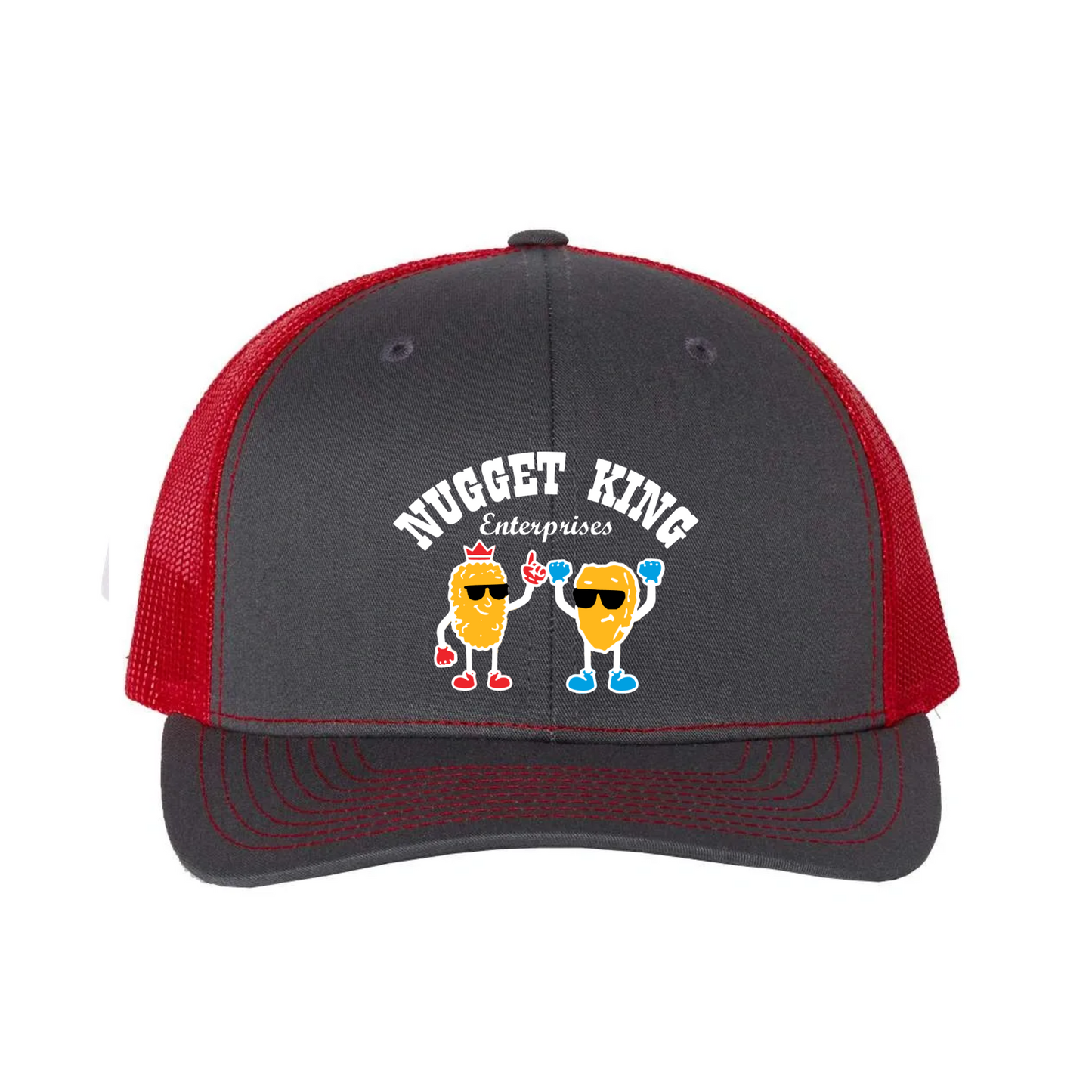 Nugget King Embroidered Richardson 112 Trucker Hat