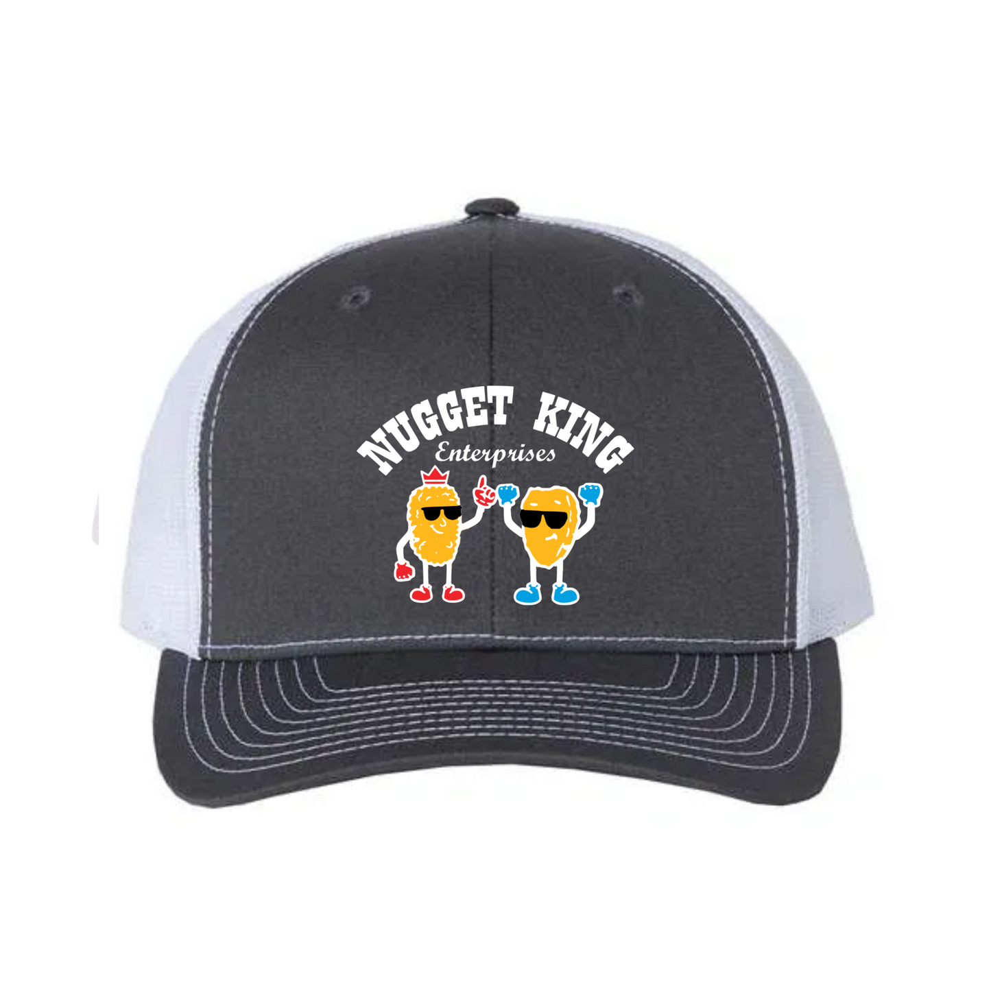 Nugget King Embroidered Richardson 112 Trucker Hat