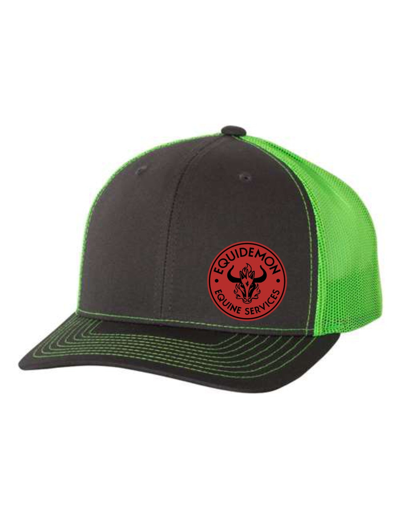 Equidemon Leather Patch Richardson 112 Trucker Hat