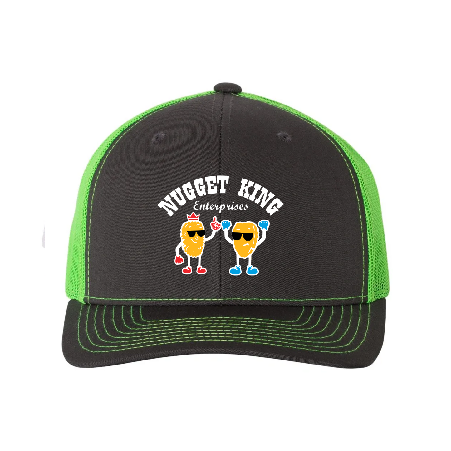 Nugget King Embroidered Richardson 112 Trucker Hat