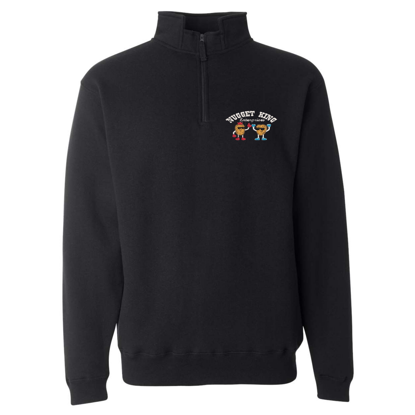 Nugget King Heavyweight Fleece Quarter-Zip Sweatshirt