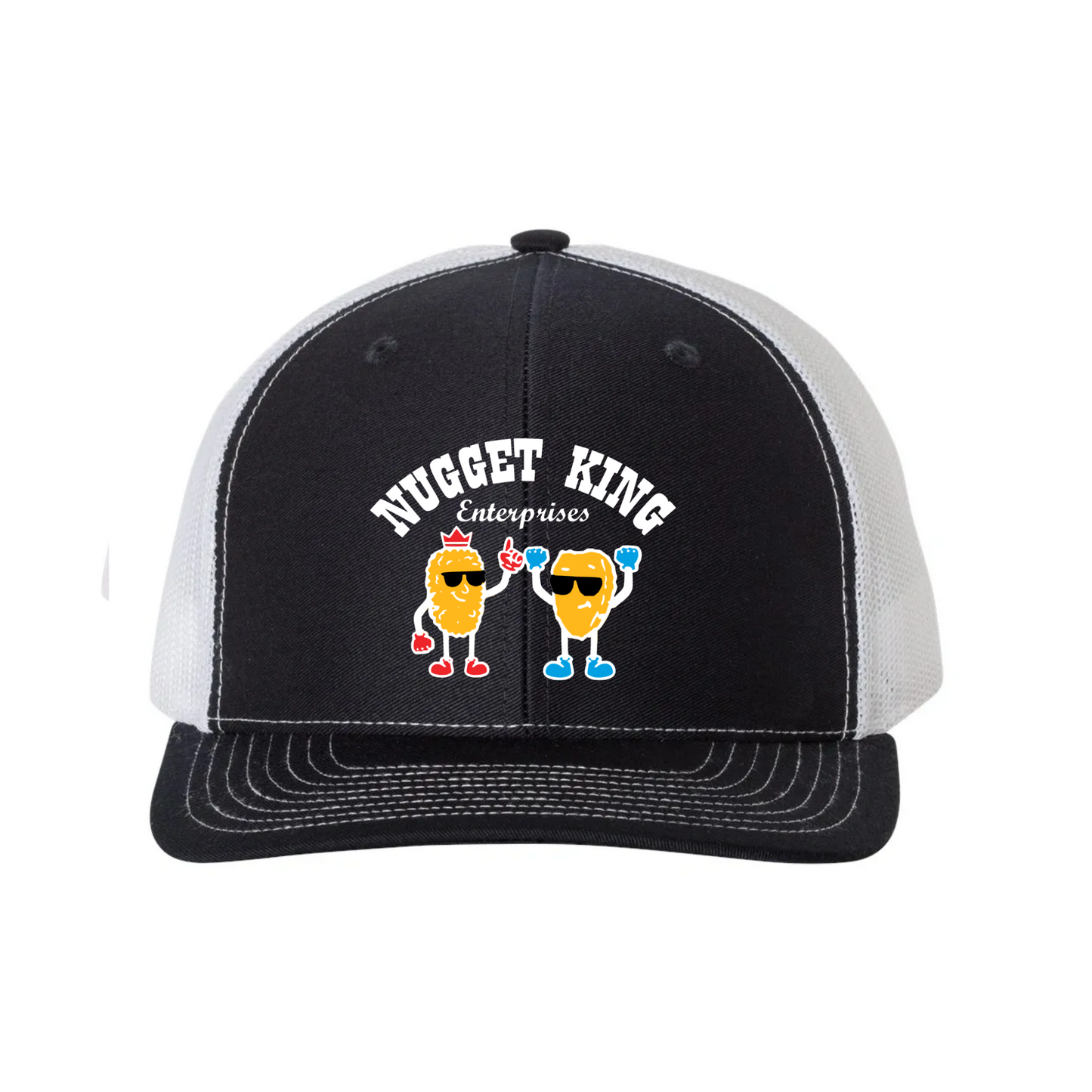 Nugget King Embroidered Richardson 112 Trucker Hat