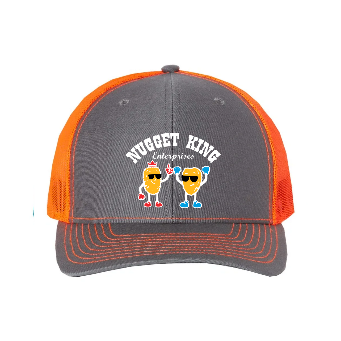 Nugget King Embroidered Richardson 112 Trucker Hat