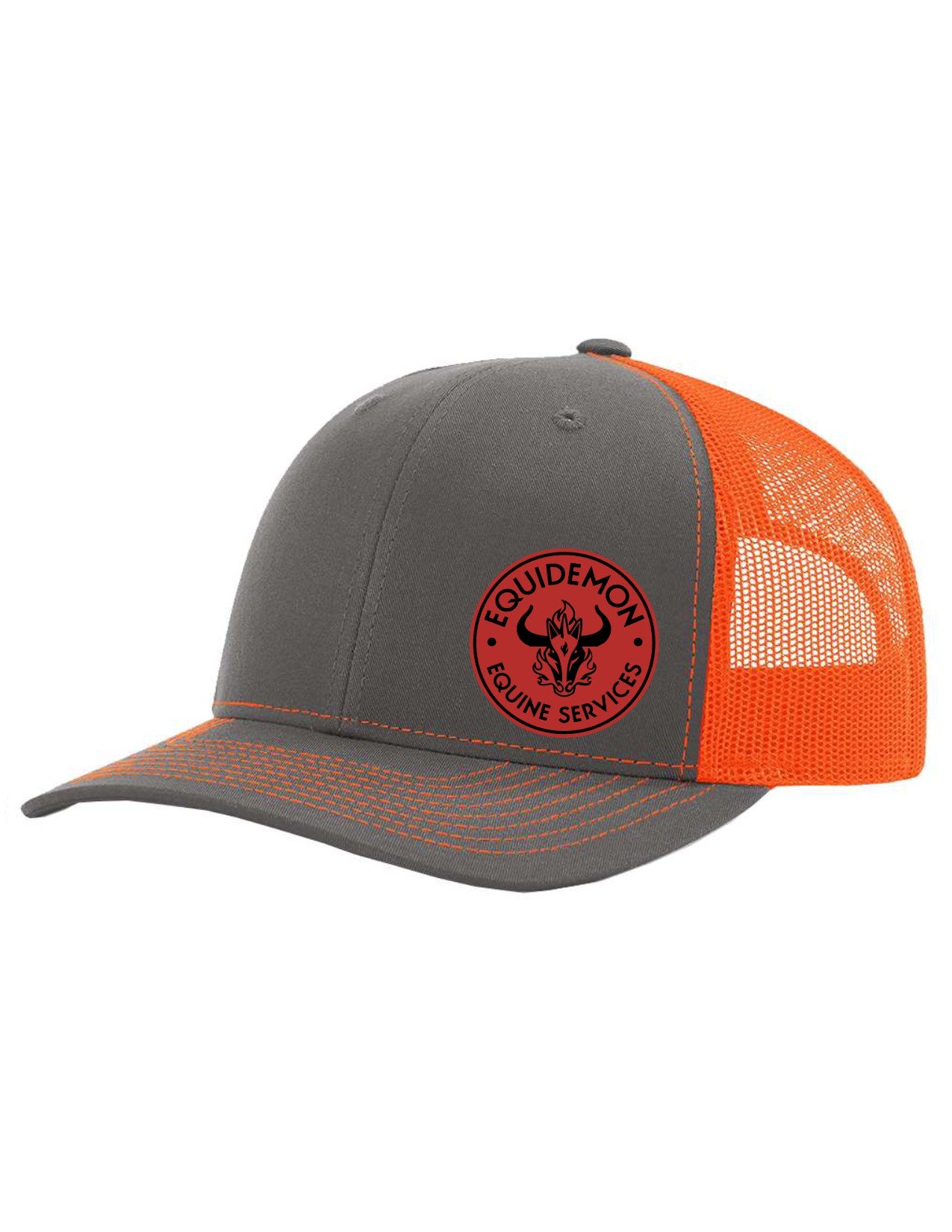 Equidemon Leather Patch Richardson 112 Trucker Hat