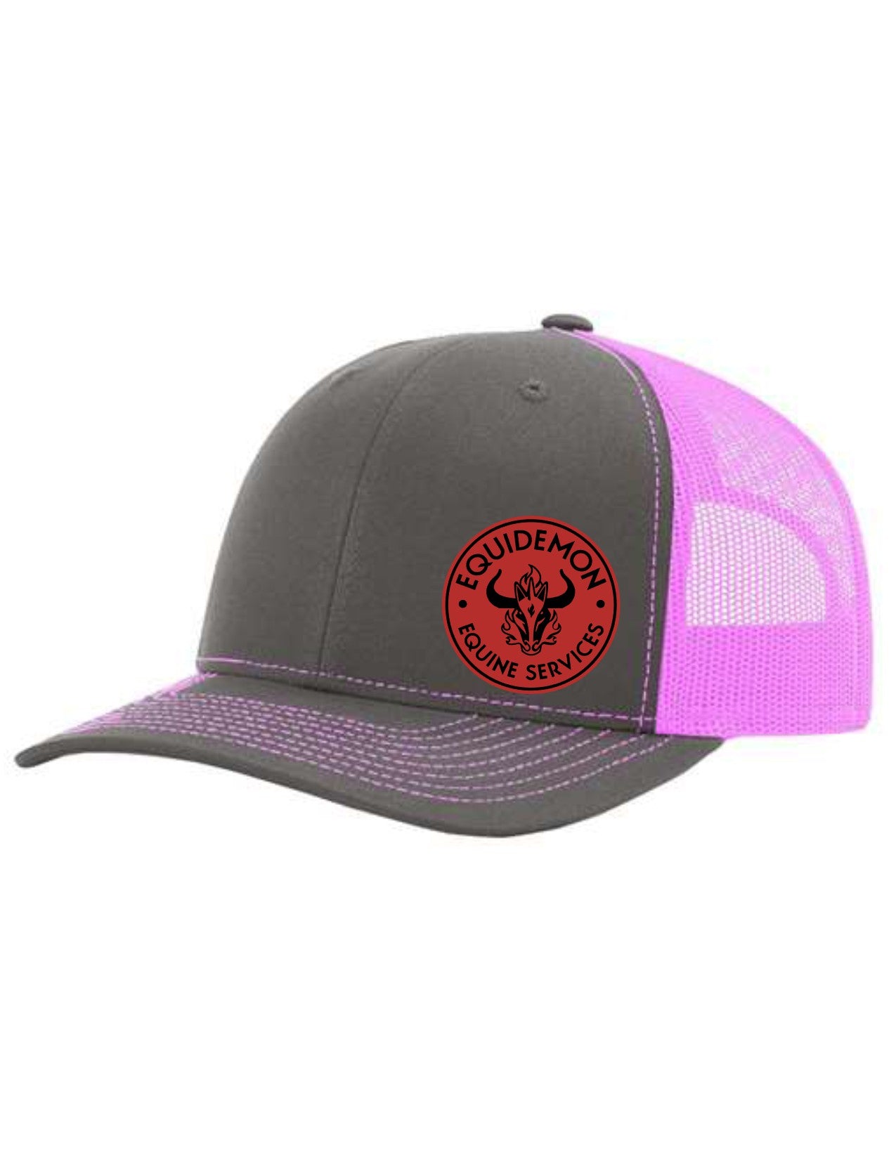 Equidemon Leather Patch Richardson 112 Trucker Hat