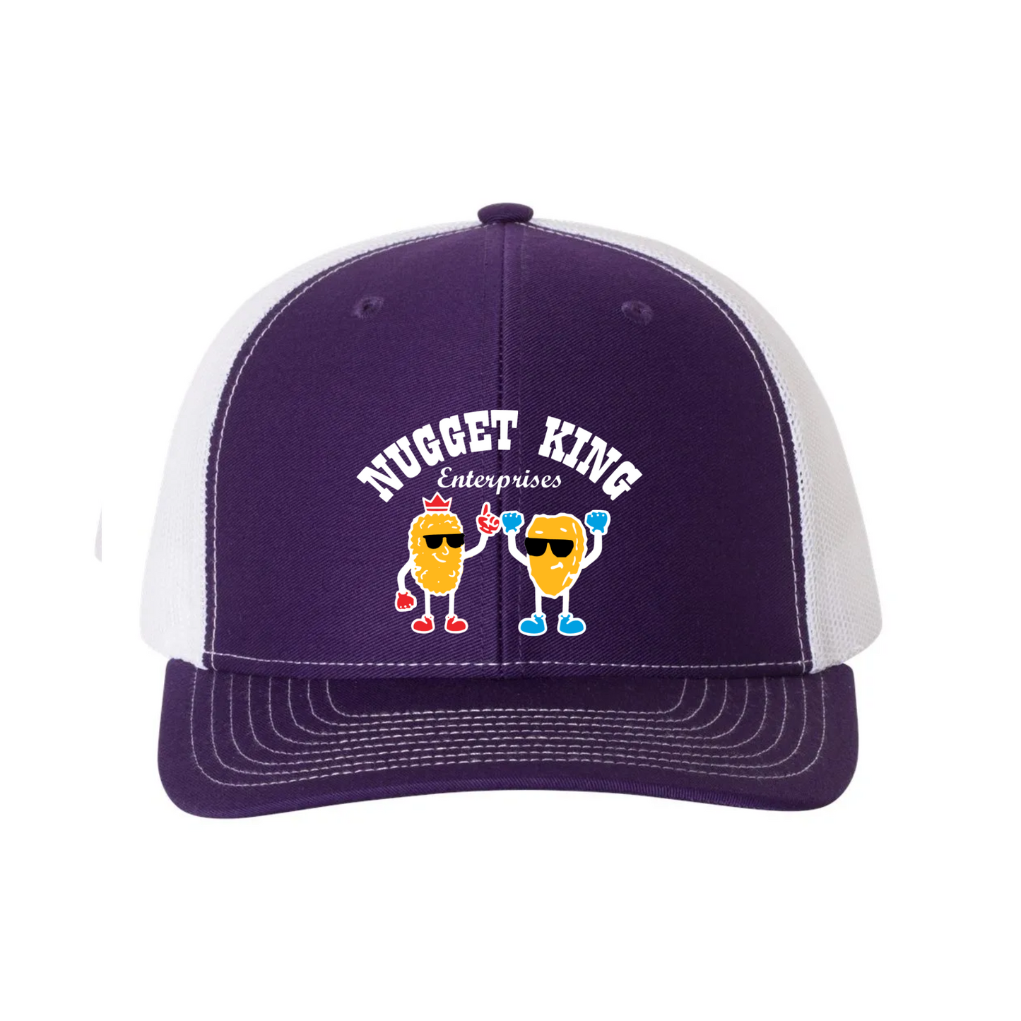 Nugget King Embroidered Richardson 112 Trucker Hat