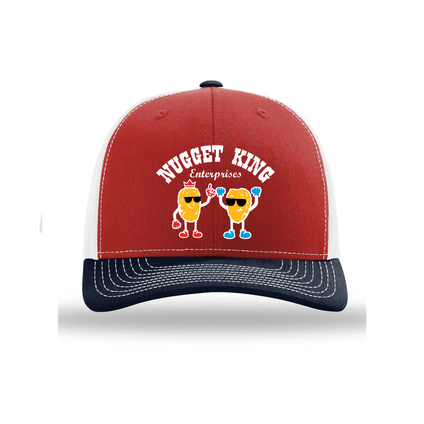 Nugget King Embroidered Richardson 112 Trucker Hat