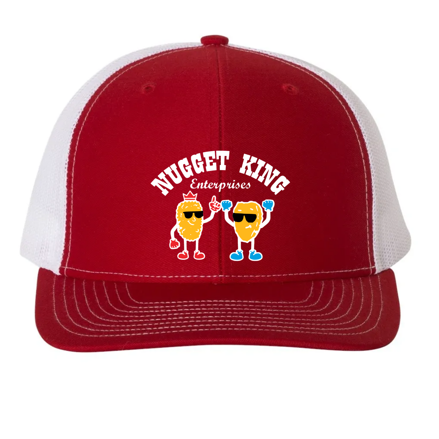 Nugget King Embroidered Richardson 112 Trucker Hat