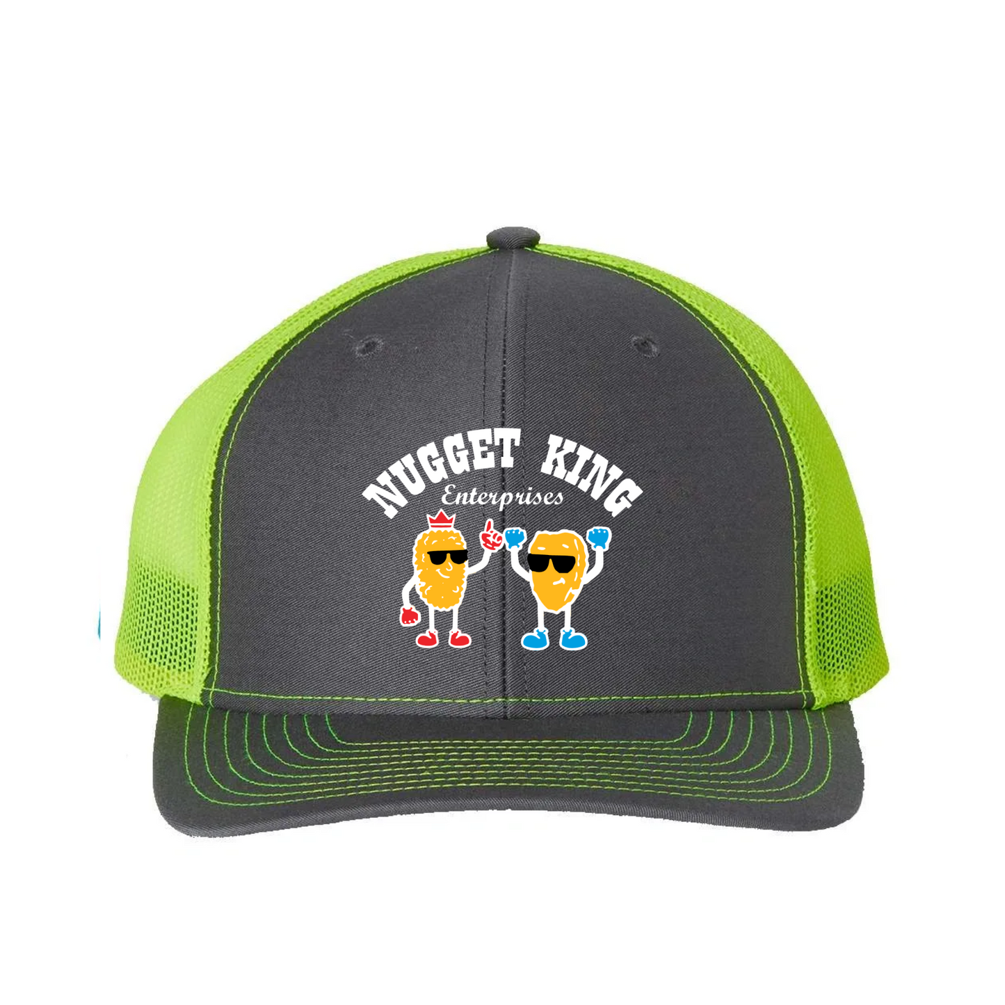 Nugget King Embroidered Richardson 112 Trucker Hat