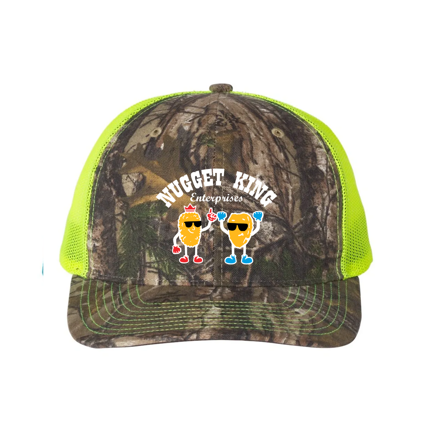 Nugget King Embroidered Richardson 112 Trucker Hat