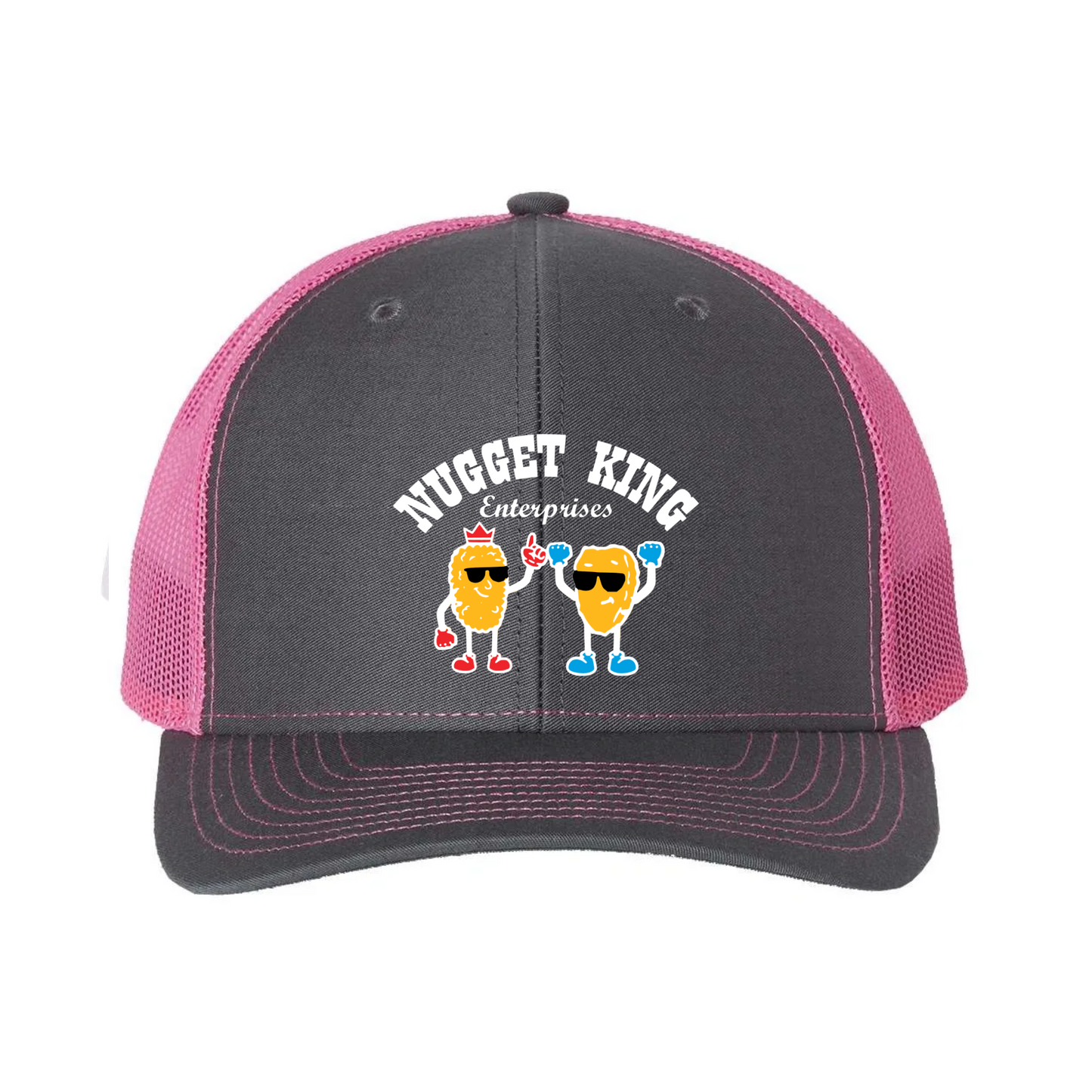 Nugget King Embroidered Richardson 112 Trucker Hat